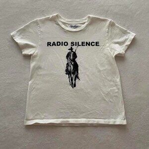 Brandy Melville Radio Silence baby tee